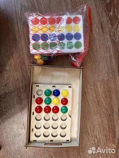 Развивающие игры из дерева