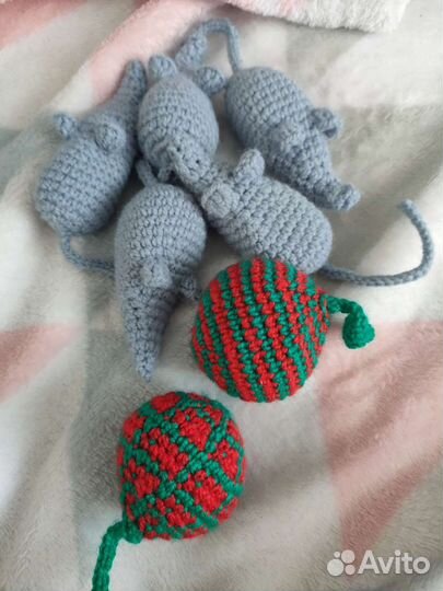 Мышь игрушка для кошки