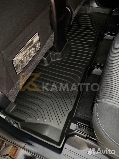 Ковры в салон Kamatto 3D Toyota Prius Alpha (XW40)