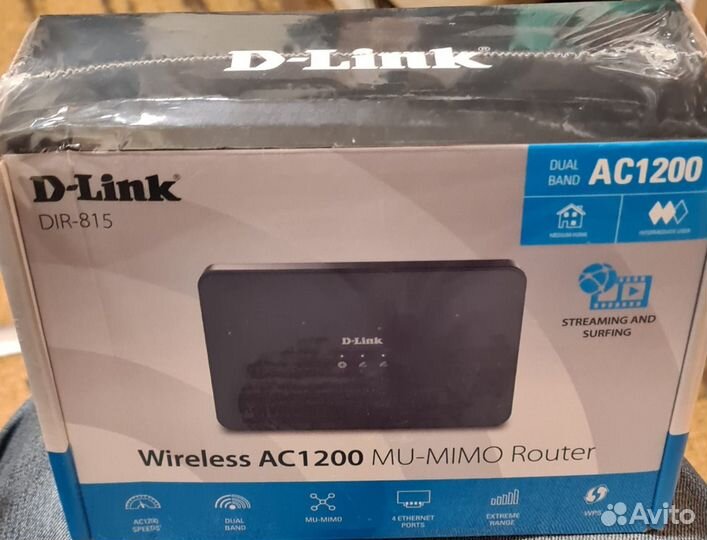 Продам Wi-Fi роутер D-Link DIR-815/SRU/S1A, AC1200