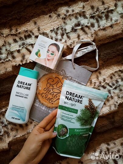 Набор косметики Новый (патчи, соль, гель)