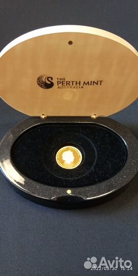 Золотая монета 