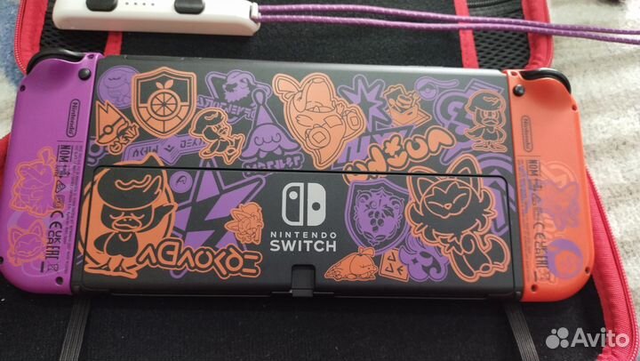 Nintendo switch oled pokemon scarlet and violet