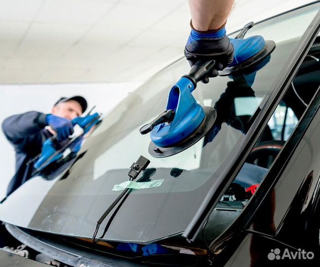 Авто стекло для Дайхатсу левый руль + установка