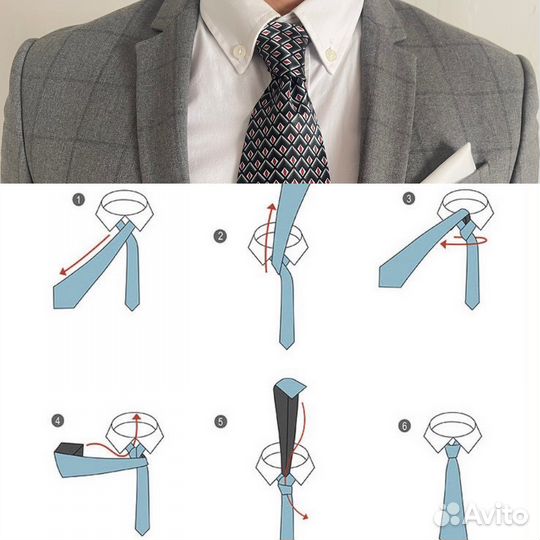 Галстук мужской новый