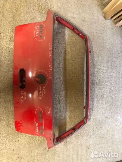 Крышка багажника golf 4