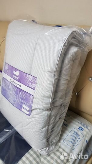 Стеганое одеяло с овечьей шерстью