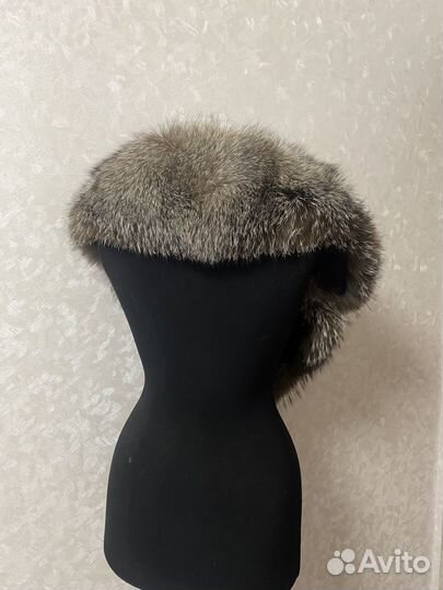 Меховой Воротник из чернобурки