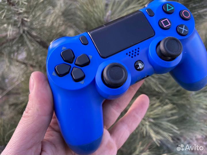 Геймпад (джойстик) для ps4 Синий