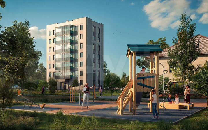 3-к. квартира, 59 м², 1/7 эт.