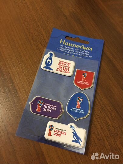 Наклейки чемпионата мира по футболу 2018 года