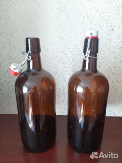 Бутылки с бугельной пробкой 1л