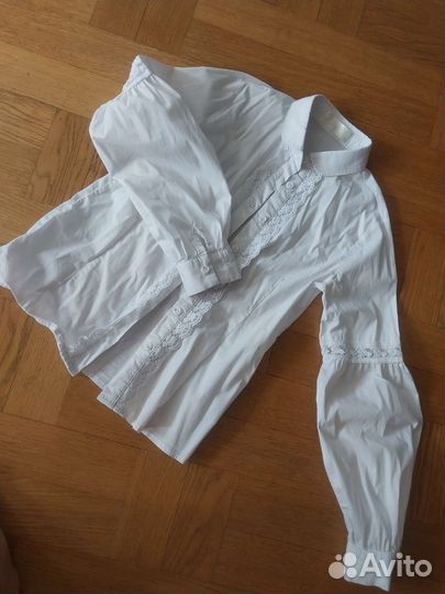 Блузка школьная 146 (10-11 лет)