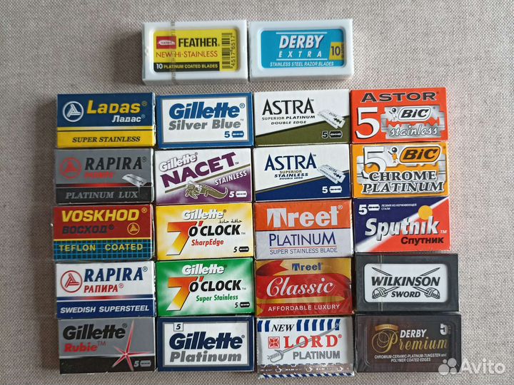 Лезвия для бритья (120шт)