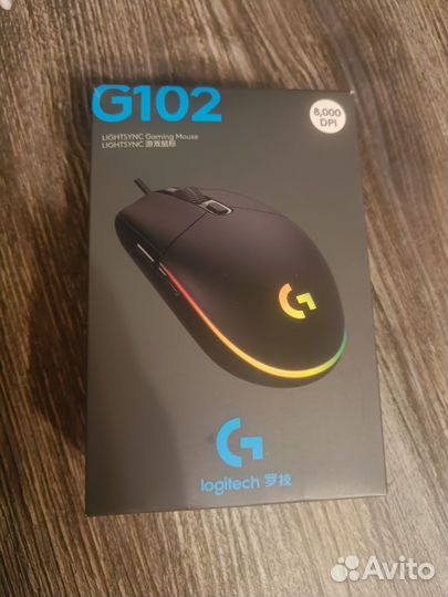 Игровая мышь logitech g102 lightsync