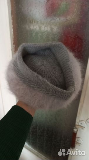 Шапка зимняя женская