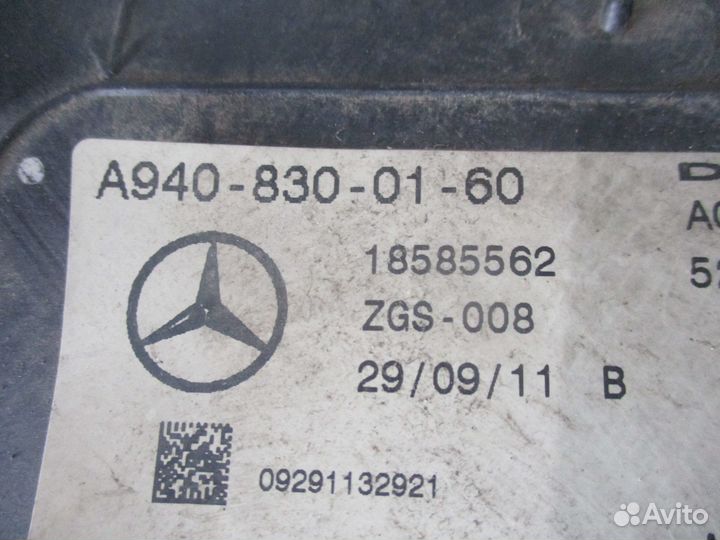 Печка в сборе Mercedes-Benz A9408300160