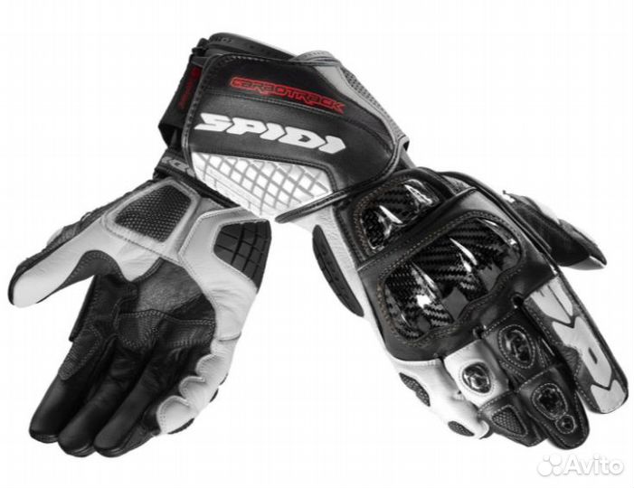 Мотоперчатки spidi carbo track EVO Black/White