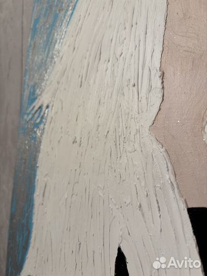 Картина текстурной пастой 40 на 50 см 