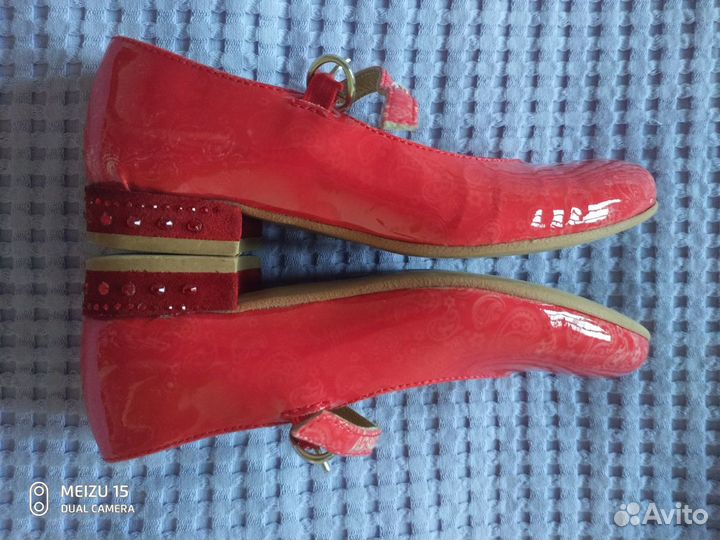 Туфли красные лаковые Минимен р 31