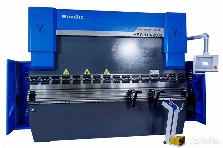 Листогибочный пресс с чпу hbс 110/2500 чпу CT-12