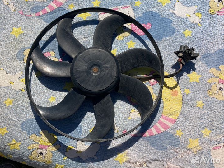 Вентилятор охлаждения рапид, поло