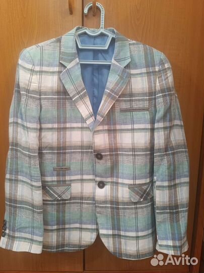 Пиджак льняной на мальчика