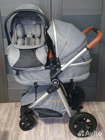 Коляска luxmom V9 3в1 и 2в1