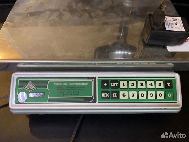 Весы торговые твес вэу-32-1/2/5/10