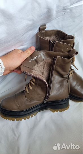 Ботинки женские зимние 37.5 размера бу