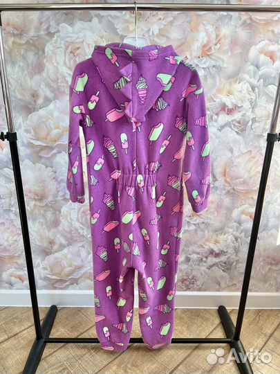 Комбинезон/кигуруми Дракоша с мороженками