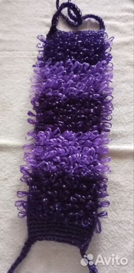 Мочалка ручной работы