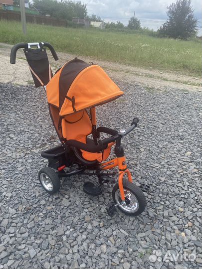 Велосипед детский с ручкой