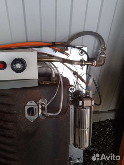 Воздухонагреватель газовый, с камерой сгорания