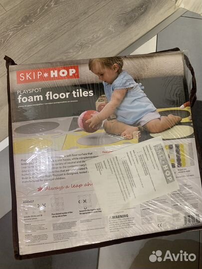 Мягкий напольный игровой коврик-пазл Skip Hop