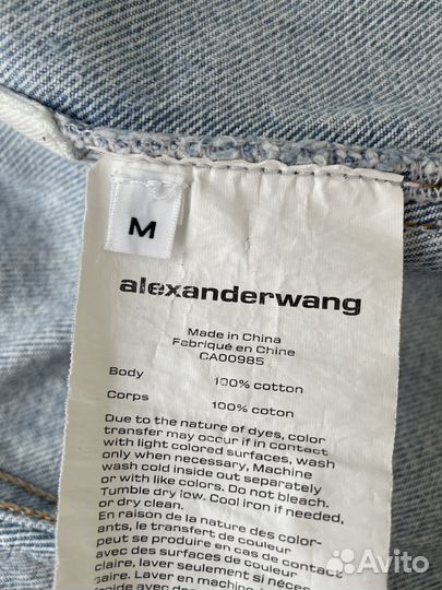 Джинсовая куртка Alexander Wang