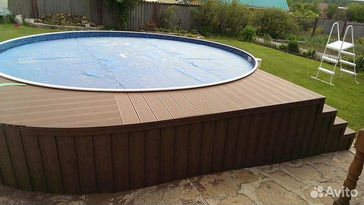 Бассейн сборный морозостойкий Лагуна