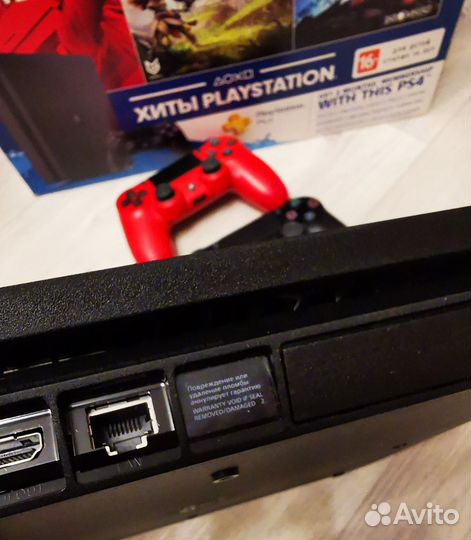 Sony PS4 Slim / прошитая / много игр