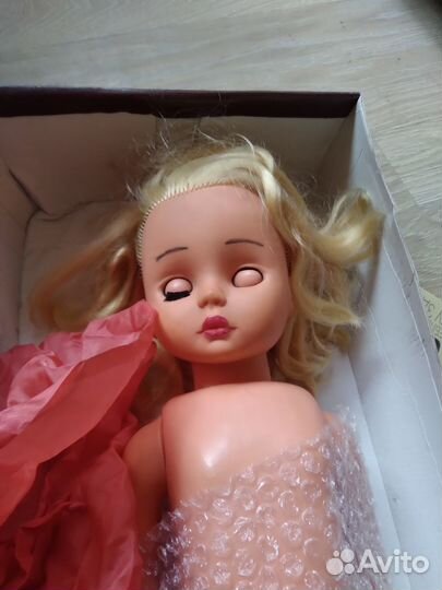 Кукла гдр СССР 55 см обижулька в ремонт