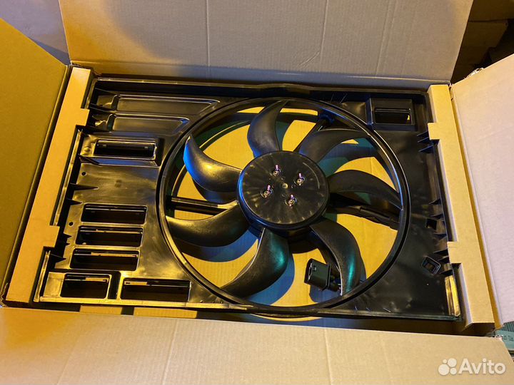 Вентилятор охлаждения Октавия А7 1.8