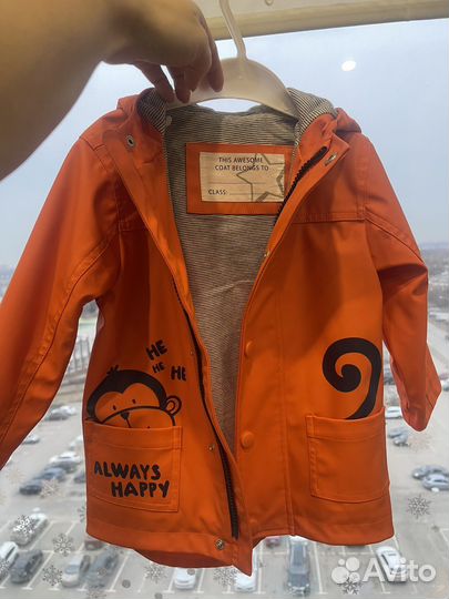 Куртка ветровка дождевик mothercare 92 раз