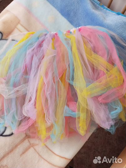 Юбка цветная