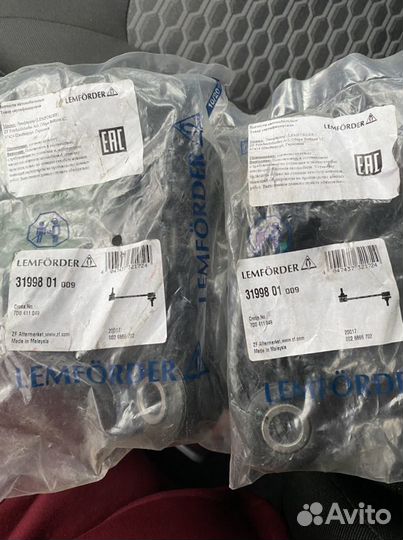 Стойки стабилизатора lemforder на Volkswagen Т4
