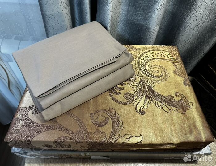 Постельное белье ecotex Евро Сатин Жаккард