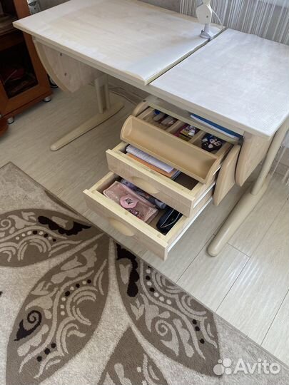 Растущая парта Дэми и стул