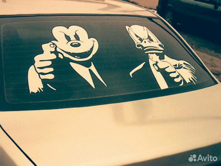 Наклейки на авто Челябинск