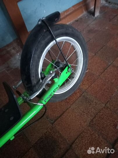 Самокат детский двухколесный бу