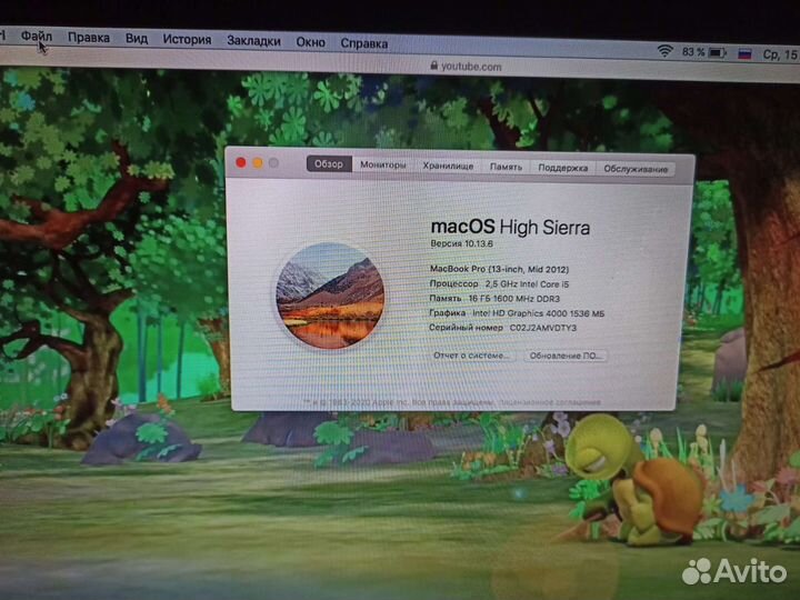 MacBook Pro 13 mid 2012