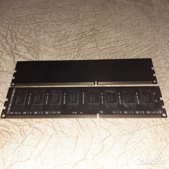 Оперативная память ddr3 (2 штуки по 4gb) 1600 mhz