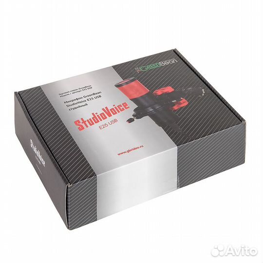 Новый StudioVoice E25 USB GreenBean 26135 студийный микрофон